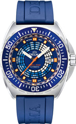 Delma Watch Shell Star Decompression Timer Blue 41501.670.6.044