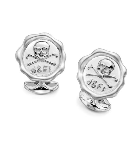 Deakin & Francis Cufflinks Sterling Silver D&F1 C1786X0001