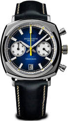 Duckworth Prestex Watch Quartz Chronograph Blue Sunburst Limited Edition D550-03