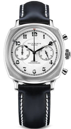 Duckworth Prestex Watch Bolton Chronograph Black Leather