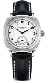 Duckworth Prestex Watch Bolton Small Seconds Black Leather