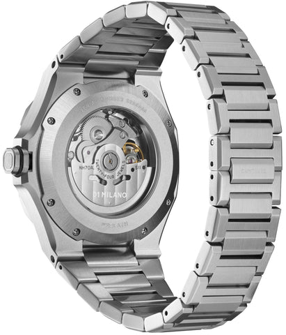 D1 Milano Skeleton Silver Watch