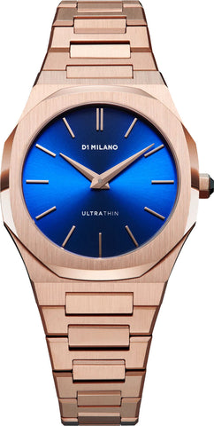 D1 Milano Watch Ultra Thin Petite Geo D1-UTBL12