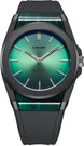 D1 Milano Watch Carbonlite Green Sunray D1-CLRJ05