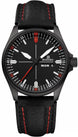 Damasko Watch DA 343 Black PVD Leather Pin DA 343 Black Leather Pin