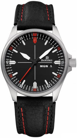 Damasko Watch DA 343 Minute Rehaut Leather Pin DA 343 Leather Pin