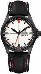 Damasko Watch DA 353 Black PVD Leather Pin DA 353 Black Leather Pin