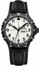 Damasko Watch DA 47 Black PVD Leather Pin DA 47 Black Leather Pin