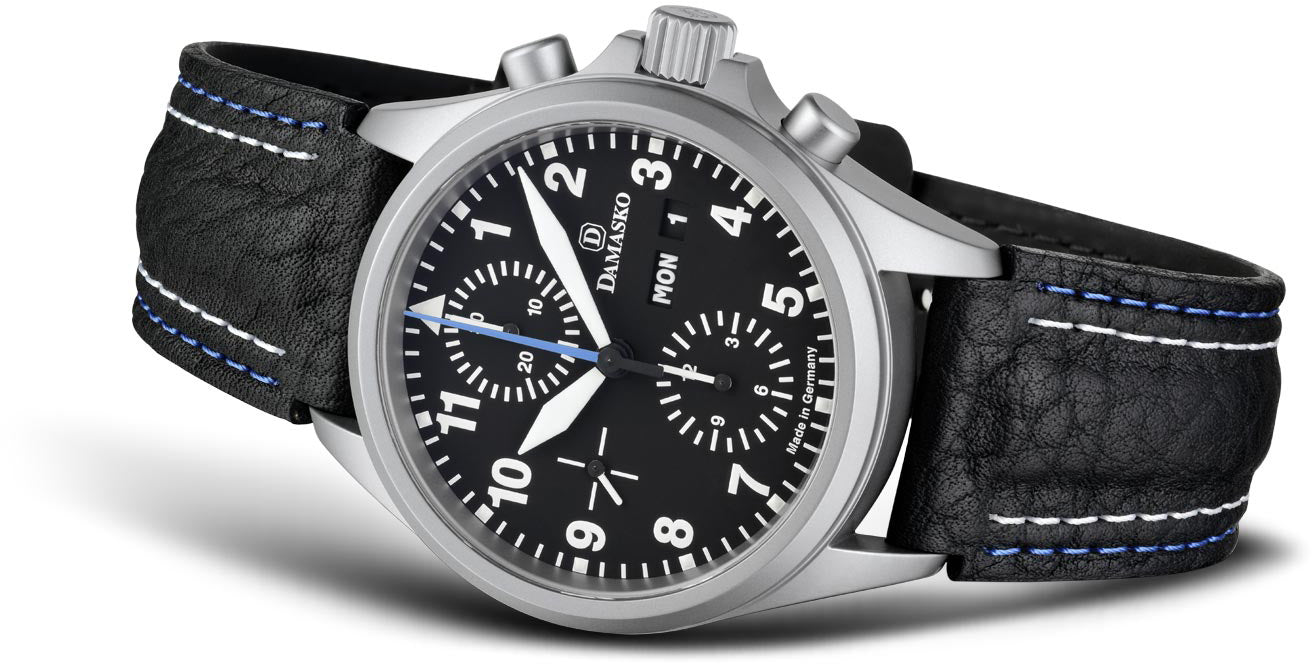 Damasko Watch DC 58 Leather Pin DC 58 Leather Pin Watch | Jura Watches
