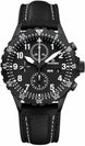 Damasko Watch DC 66 Black PVD Leather Pin DC 66 Black Leather Pin