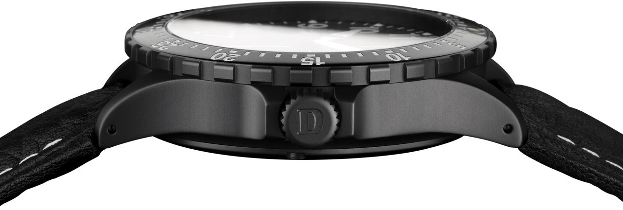 Damasko Watch DA 42 Black Robby Black Orange