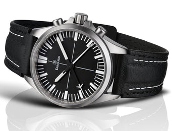 Damasko Watch DC70 Leather With Double Stitch Pin Buckle