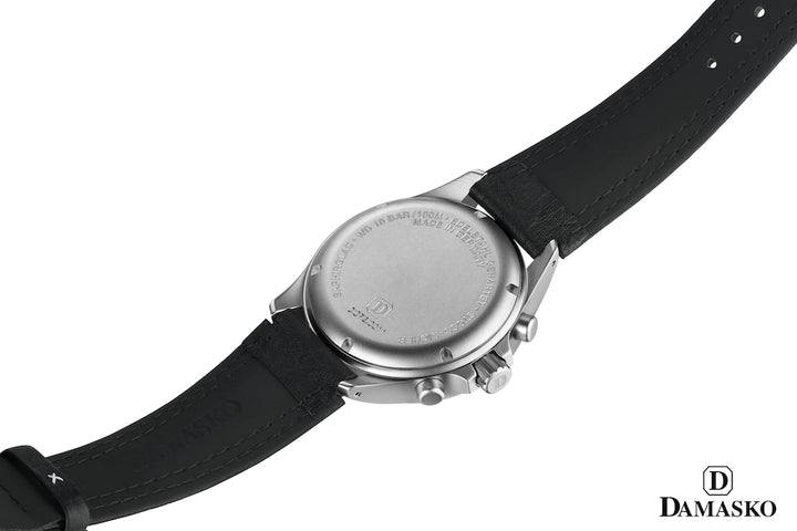 Damasko Watch DC72 Leather With Double Stitch Pin Buckle