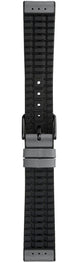 Damasko Strap Arne Grey-Black Rubber PVD 20mm
