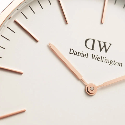 Daniel Wellington Watch Classic Roselyn White 40mm