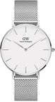 Daniel Wellington Watch Petite Sterling White 36mm DW00100306