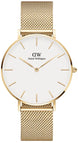 Daniel Wellington Watch Petite 36 Evergold White DW00100346