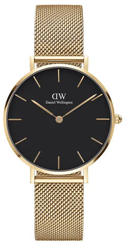 Daniel Wellington Watch Petite 32 Evergold Black DW00100347