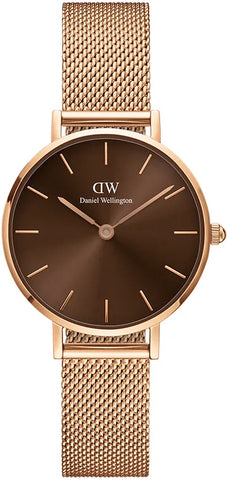 Daniel Wellington Watch Petite Amber 28 Brown DW00100476