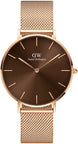 Daniel Wellington Watch Petite Amber 36 Brown DW00100478