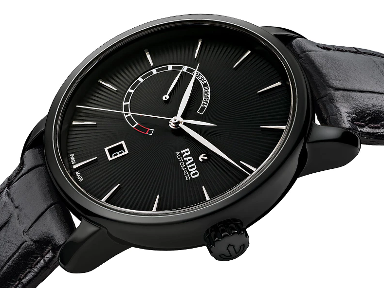 Rado Watch DiaMaster Power Reserve - Default Title / Black Mens