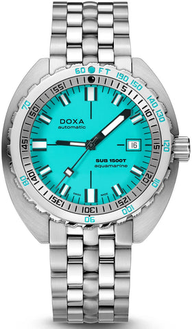 Doxa Watch SUB 1500T Aquamarine Bracelet 883.10.241.10