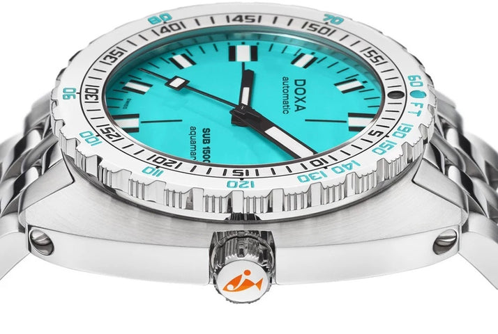 Doxa SUB 1500T Aquamarine Bracelet Watch