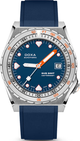 Doxa Watch SUB 600T Caribbean Rubber 862.10.201.32