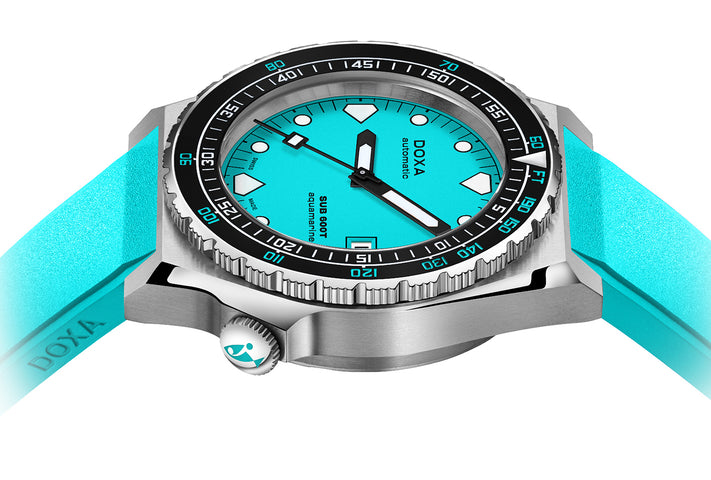 Doxa Watch SUB 600T Aquamarine Rubber