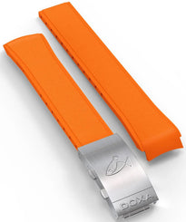Doxa Strap SUB 200 T.GRAPH Rubber Orange With Folding Clasp