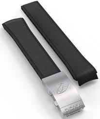 Doxa Strap SUB 300 Rubber Black With Folding Clasp