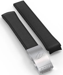Doxa Strap SUB 300 Rubber Black With Folding Clasp