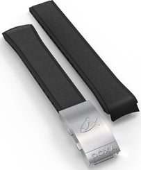 Doxa Strap SUB 300T Rubber Black With Folding Clasp