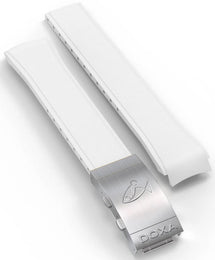 Doxa Strap SUB 300T Rubber White With Folding Clasp