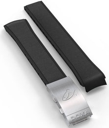 Doxa Strap SUB 1500T Rubber Black With Folding Clasp