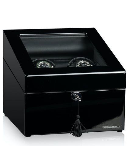 Designhuette Watch Winder Munchen 2 Black/Black