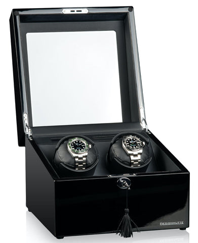 Designhuette Watch Winder Munchen 2 Black/Black 70005-47