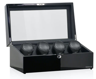 Designhuette Watch Winder Munchen 4 Lcd Black/Black