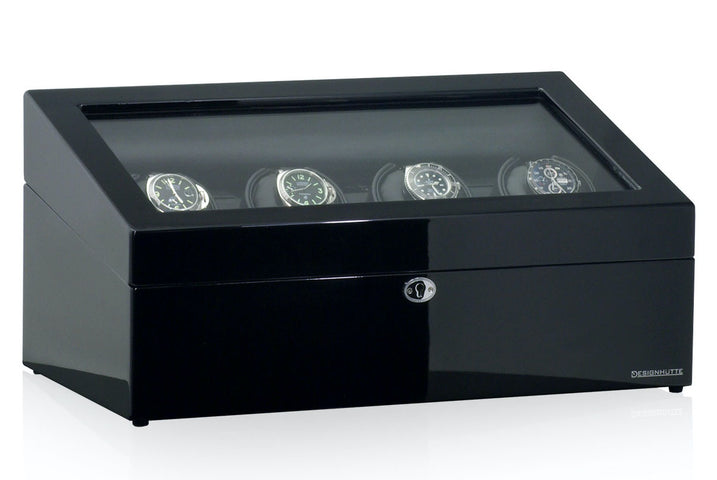Designhuette Watch Winder Munchen 4 Lcd Black/Black