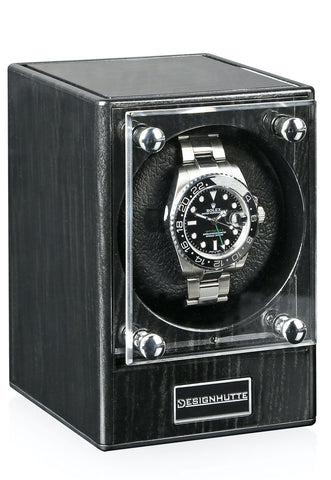 Designhuette Watch Winder Piccolo Starter Kit 3 Dark Ebony