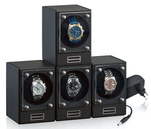 Designhuette Watch Winder Piccolo Starter Kit 4 Black 70005-78
