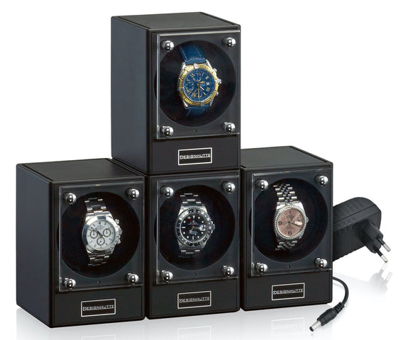 Designhuette Watch Winder Piccolo Starter Kit 4 Black 70005-78