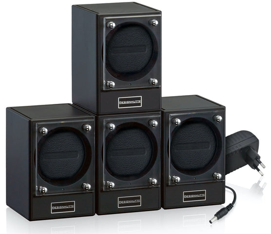 Designhuette Watch Winder Piccolo Starter Kit 4 Black
