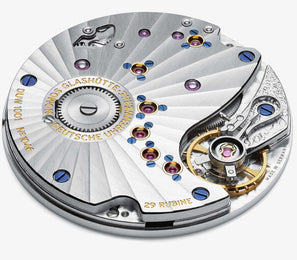 Nomos Glashutte Watch Lambda 39 Sapphire Crystal