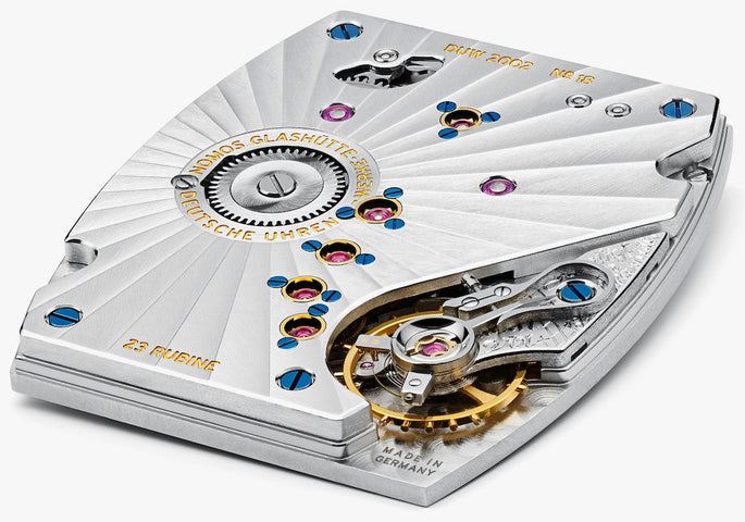 Nomos Glashutte Lux Cicada Sapphire Crystal Watch