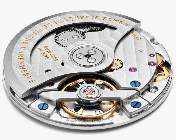 Nomos Glashutte Tangente Neomatik 39 Nachtblau Sapphire Crystal Watch