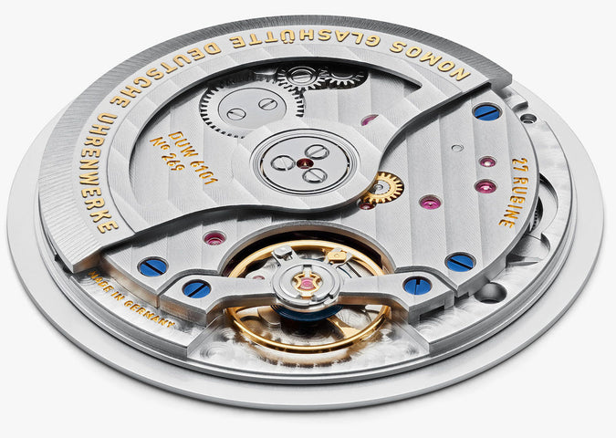 Nomos Glashutte Autobahn Neomatik 41 Date Sports Grey Sapphire Crystal Watch