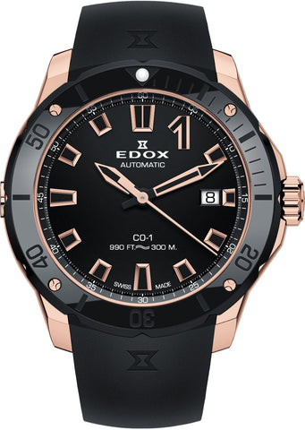 Edox Watch CO-1 Automatic 3 Hands 80119 37RN NIR