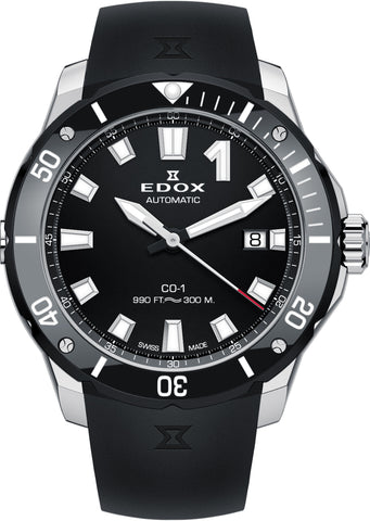 Edox Watch CO-1 Automatic 3 Hands 80119 3N NIN
