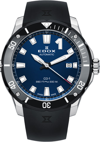 Edox Watch CO-1 Automatic 3 Hands 80119 3N BUIN